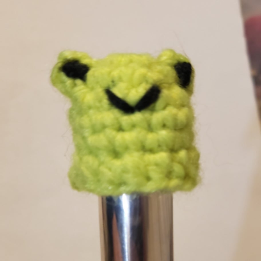 Bucket Hat ,lime Green Frog FluteHats by Dallas Teague